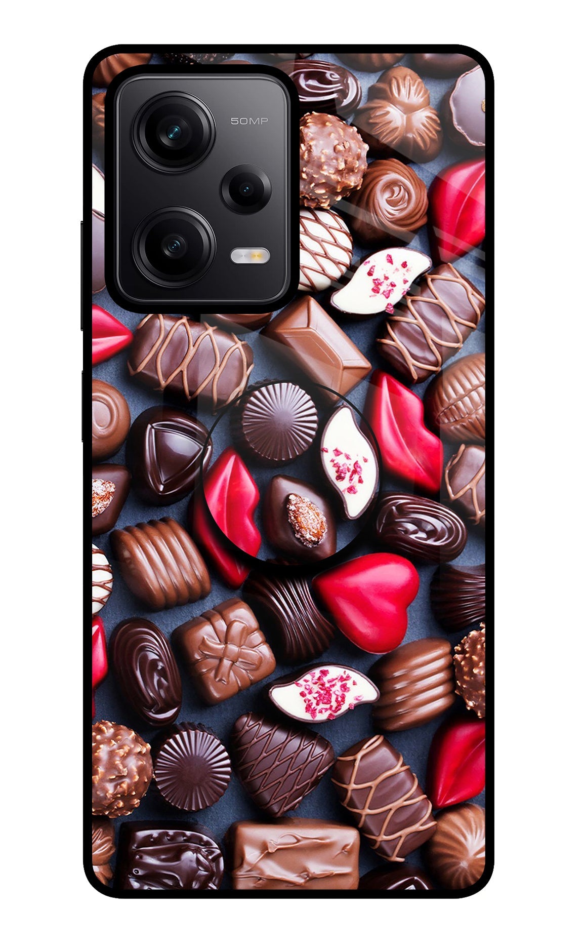 Chocolates Redmi Note 12 Pro 5G Glass Case