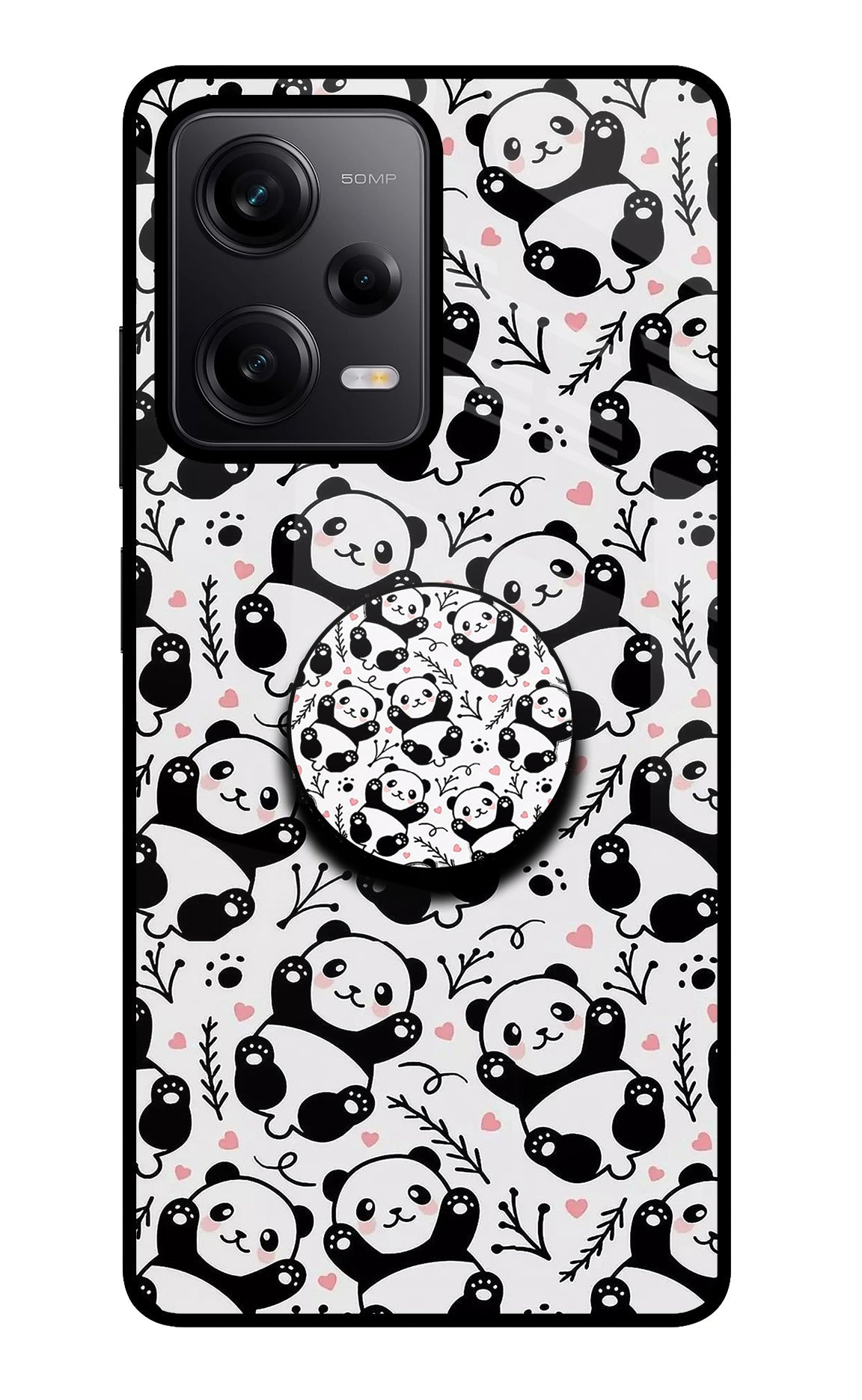 Cute Panda Redmi Note 12 Pro 5G Pop Case