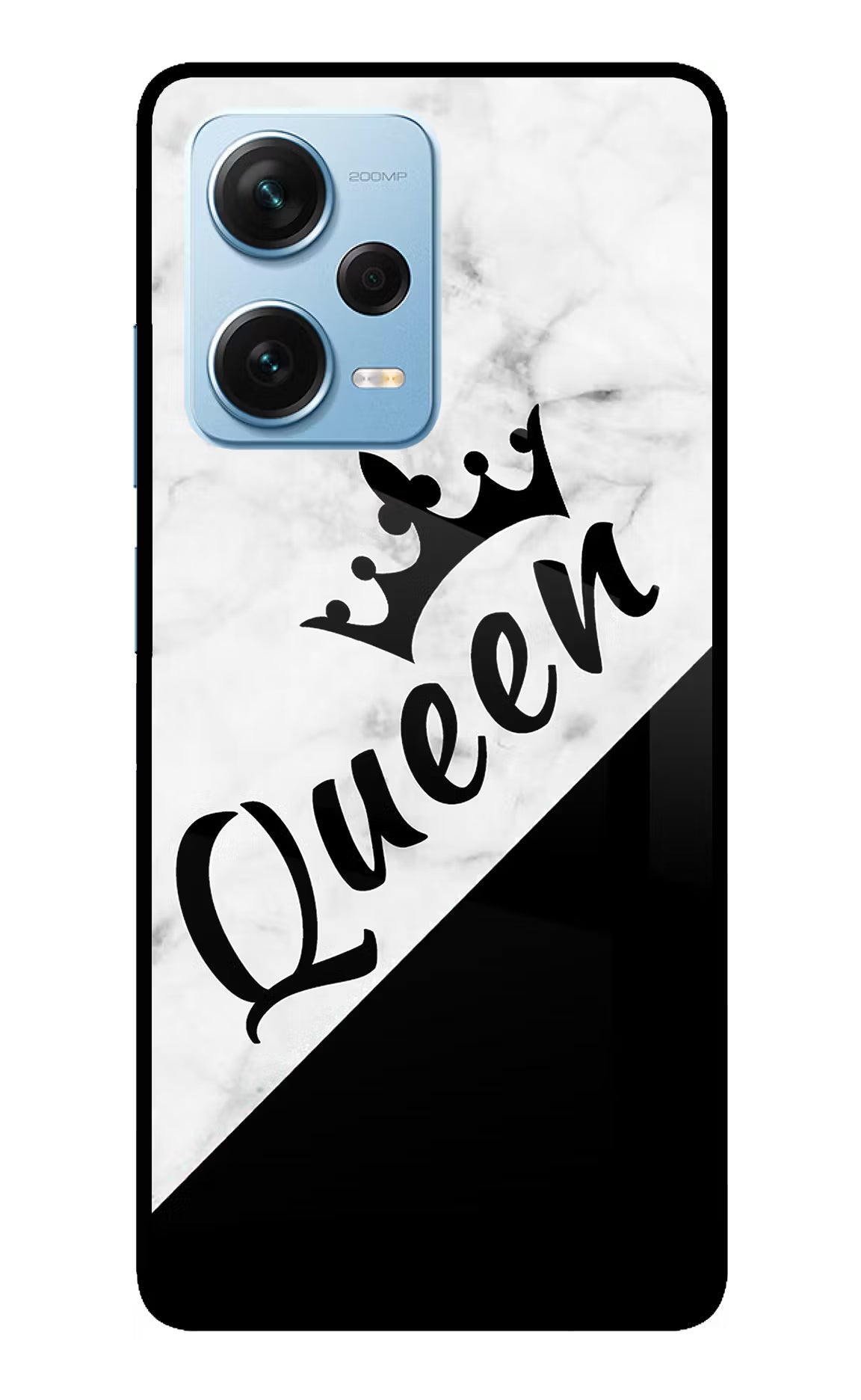 Queen Redmi Note 12 Pro+ 5G Glass Case