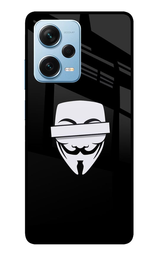 Anonymous Face Redmi Note 12 Pro+ 5G Glass Case