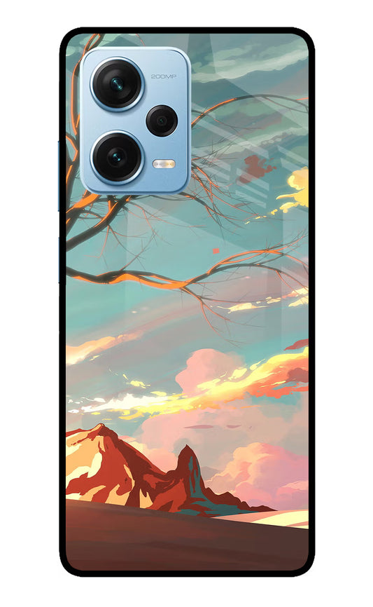 Scenery Redmi Note 12 Pro+ 5G Glass Case