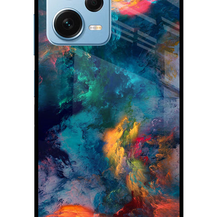 Artwork Paint Redmi Note 12 Pro+ 5G Glass Case Back Cover by Casekaro