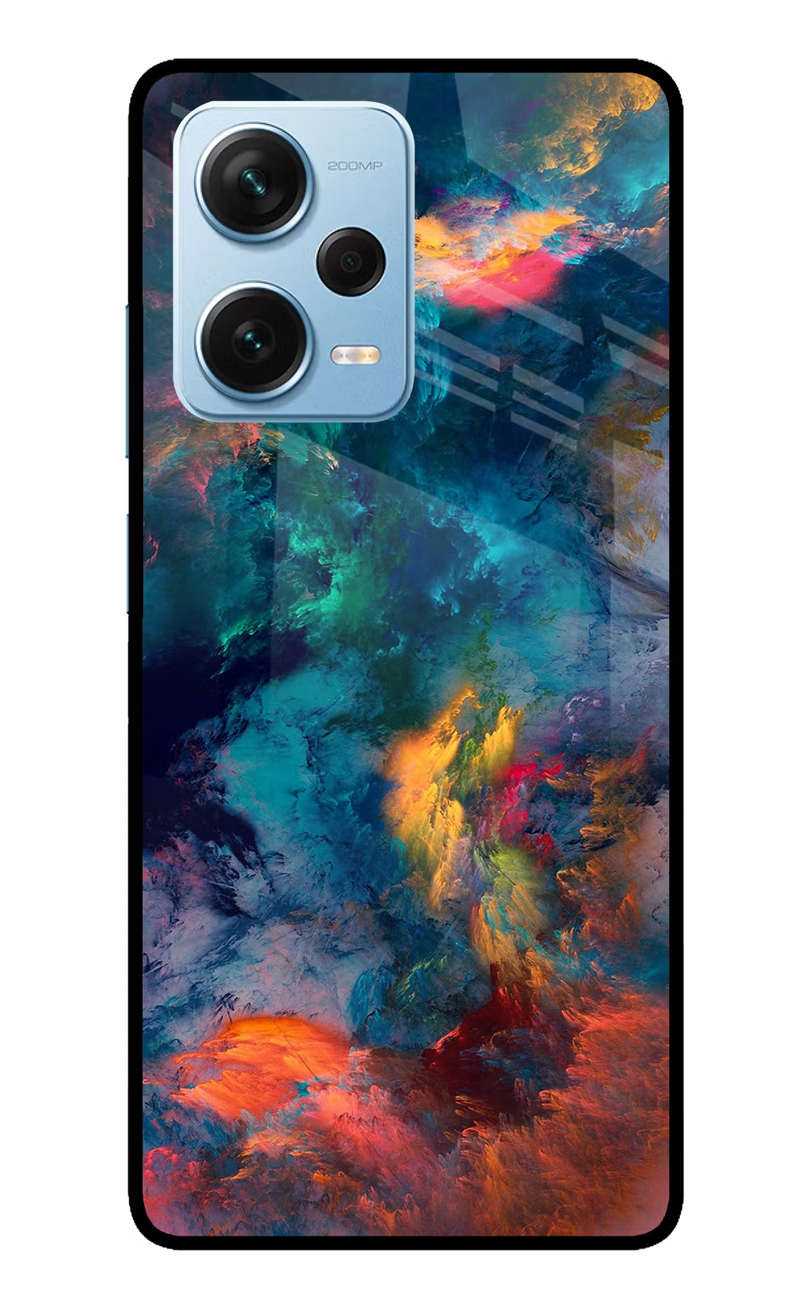 Artwork Paint Redmi Note 12 Pro+ 5G Glass Case Back Cover by Casekaro