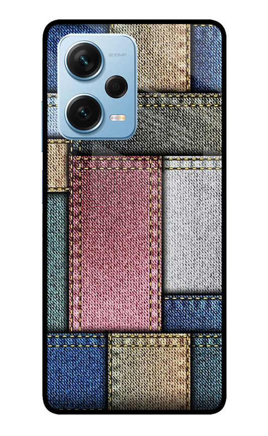 Multicolor Jeans Redmi Note 12 Pro+ 5G Glass Case