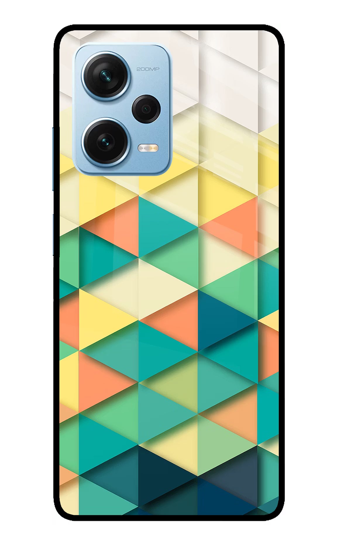 Abstract Redmi Note 12 Pro+ 5G Glass Case