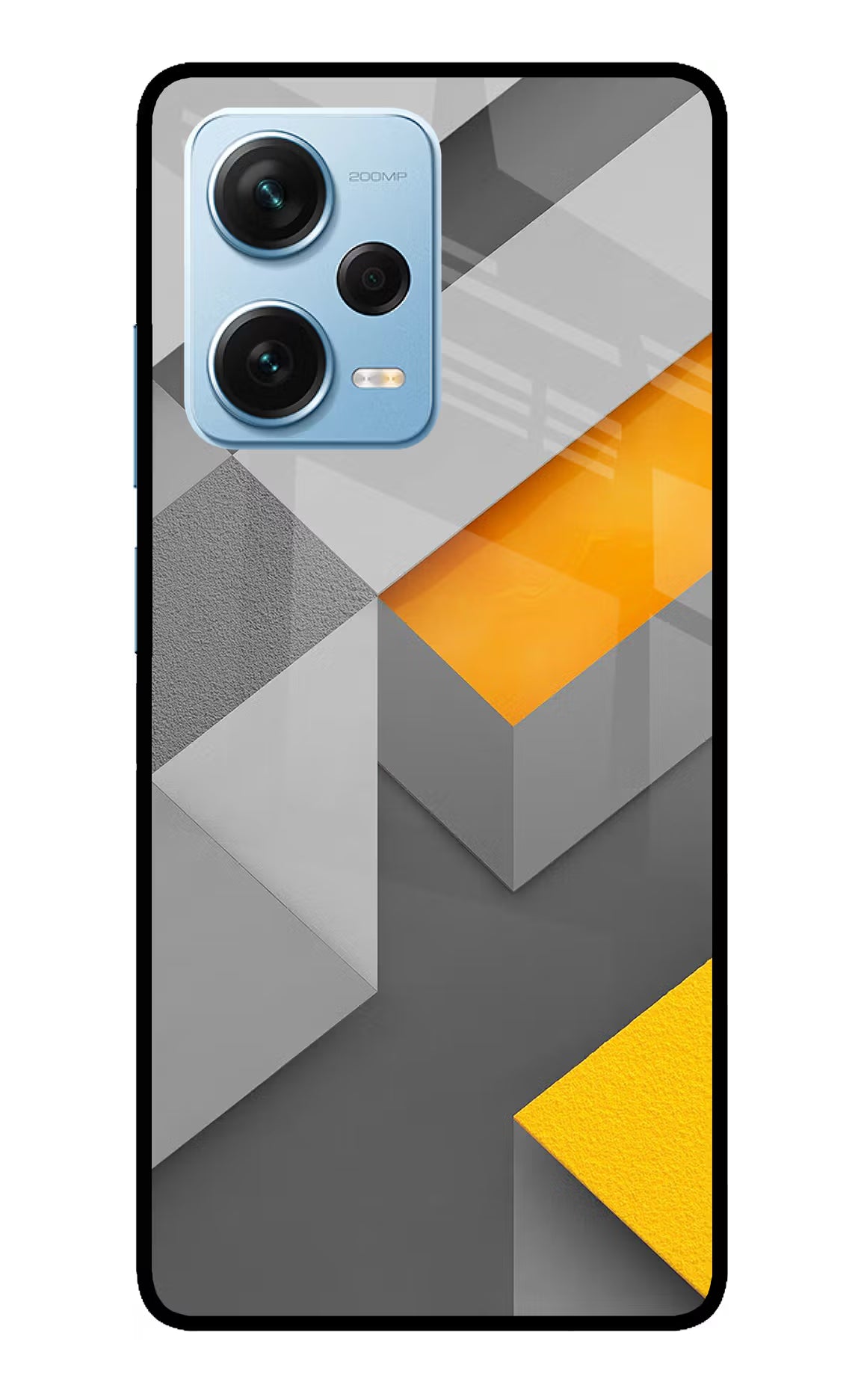 Abstract Redmi Note 12 Pro+ 5G Glass Case Back Cover by Casekaro