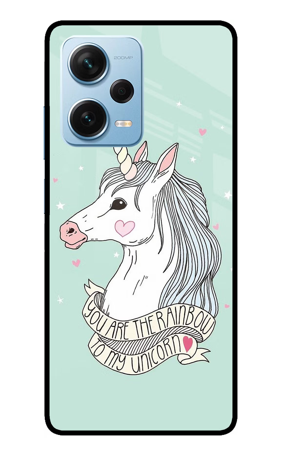 Unicorn Wallpaper Redmi Note 12 Pro+ 5G Glass Case