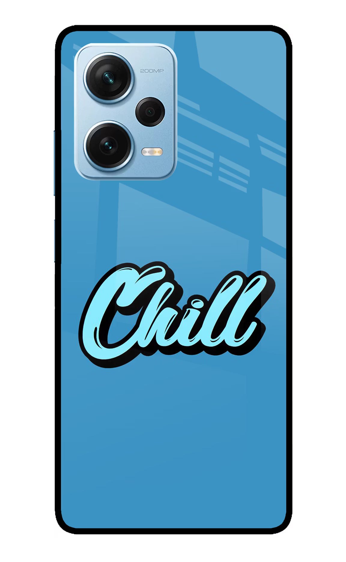 Chill Redmi Note 12 Pro+ 5G Glass Case Back Cover by Casekaro