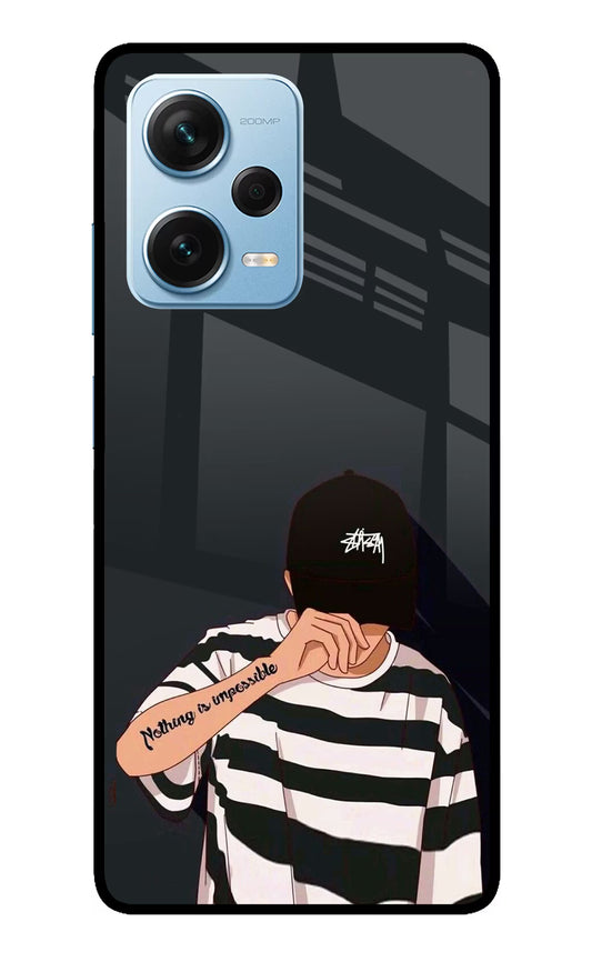 Aesthetic Boy Redmi Note 12 Pro+ 5G Glass Case