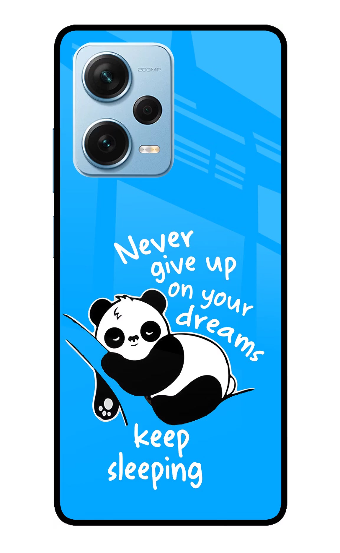 Keep Sleeping Redmi Note 12 Pro+ 5G Glass Case