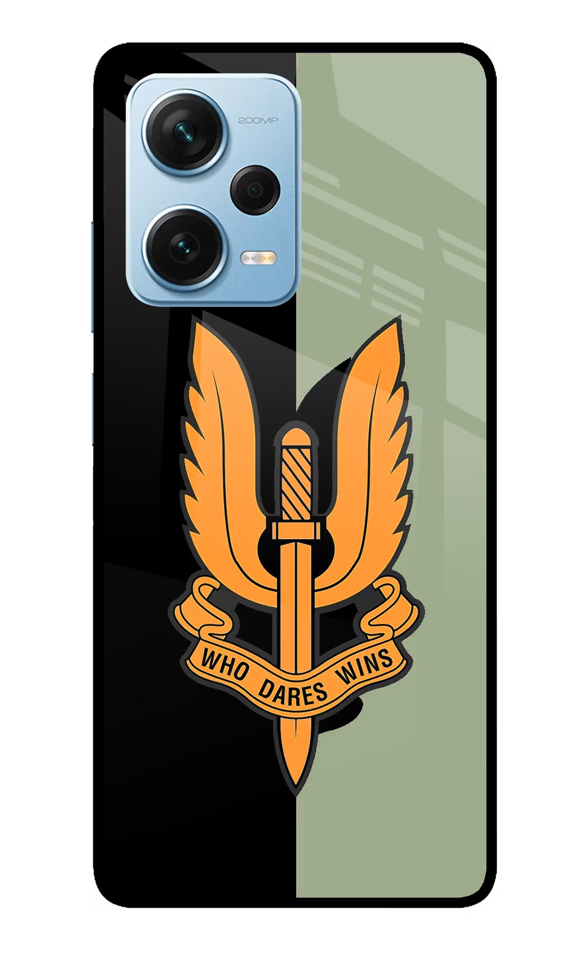 Balidan Logo Redmi Note 12 Pro+ 5G Glass Case Back Cover by Casekaro