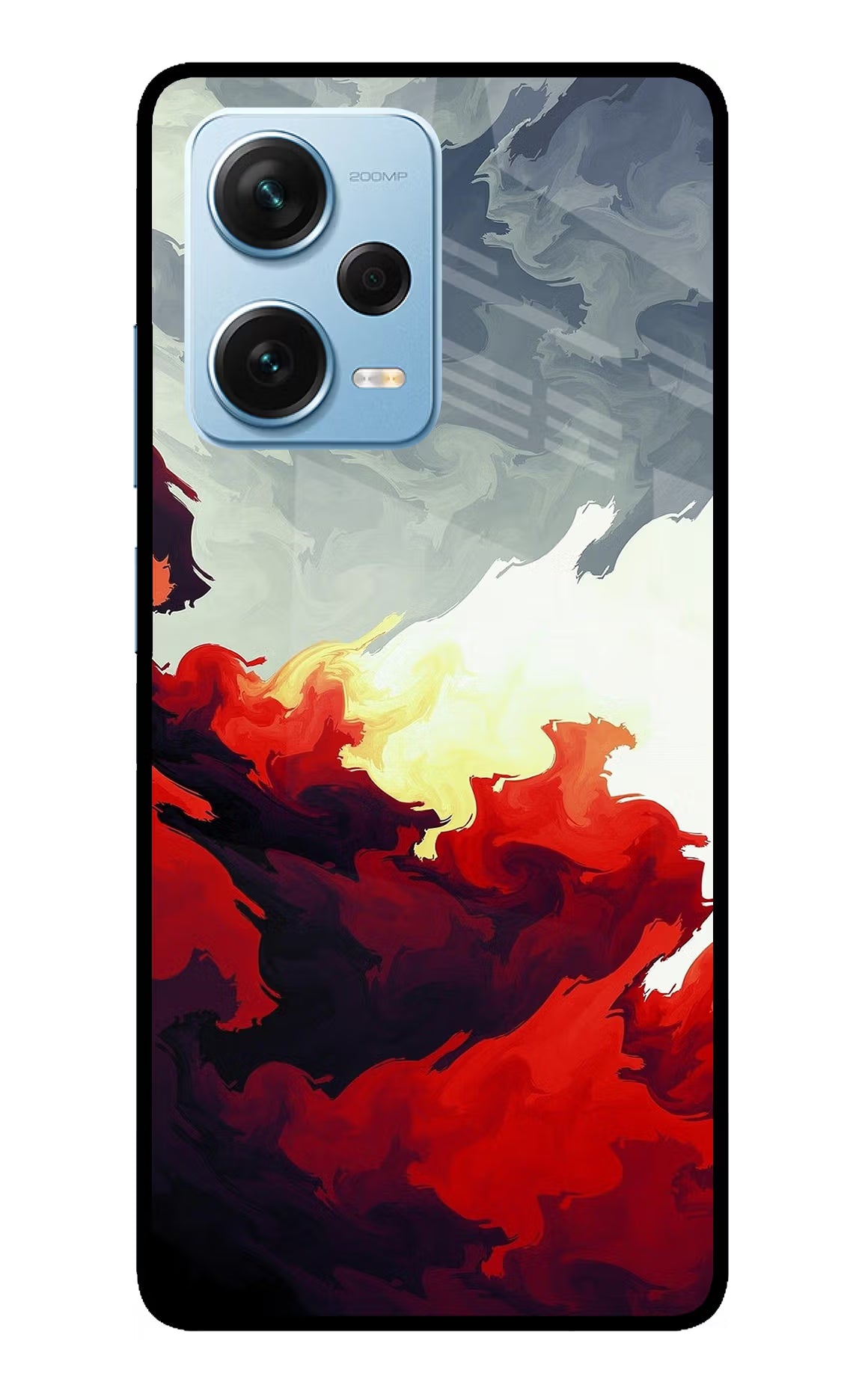 Fire Cloud Redmi Note 12 Pro+ 5G Glass Case