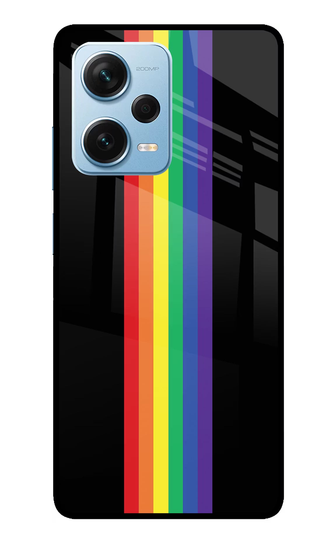 Pride Redmi Note 12 Pro+ 5G Glass Case Back Cover by Casekaro