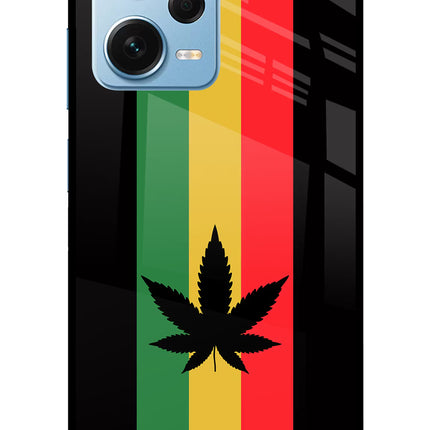 Weed Flag Redmi Note 12 Pro+ 5G Glass Case