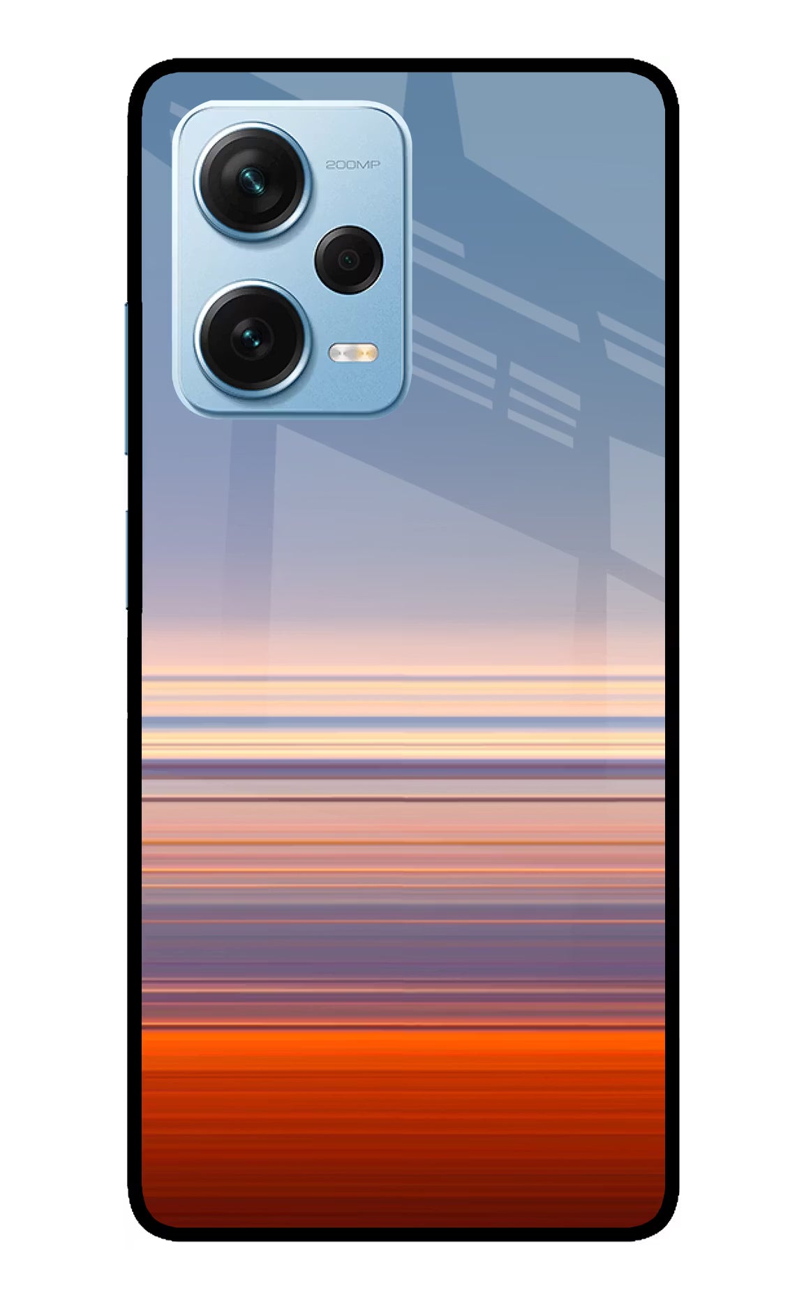 Morning Colors Redmi Note 12 Pro+ 5G Glass Case Back Cover by Casekaro