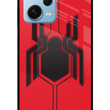 Spider Redmi Note 12 Pro+ 5G Glass Case Back Cover by Casekaro