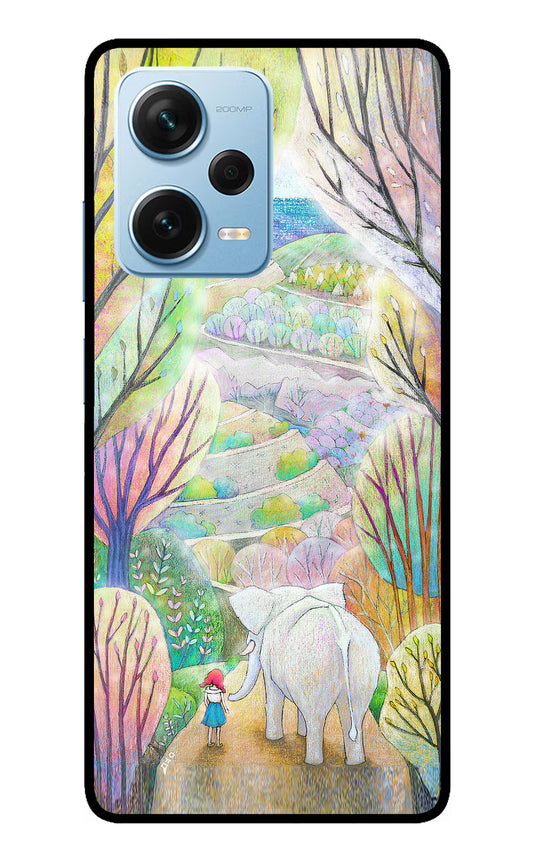Nature Painting Redmi Note 12 Pro+ 5G Glass Case