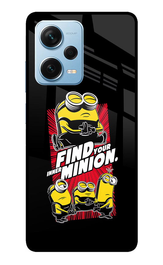 Find your inner Minion Redmi Note 12 Pro+ 5G Glass Case