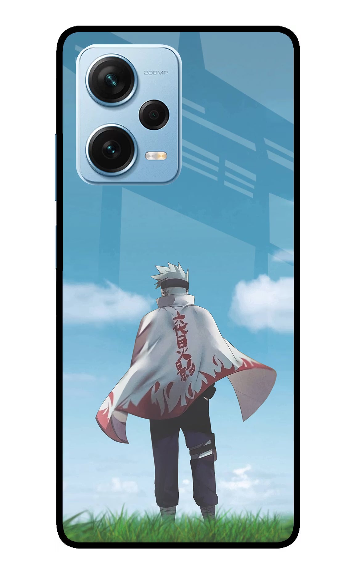 Kakashi Redmi Note 12 Pro+ 5G Glass Case Back Cover by Casekaro