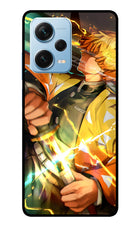 Demon Slayer Redmi Note 12 Pro+ 5G Glass Case