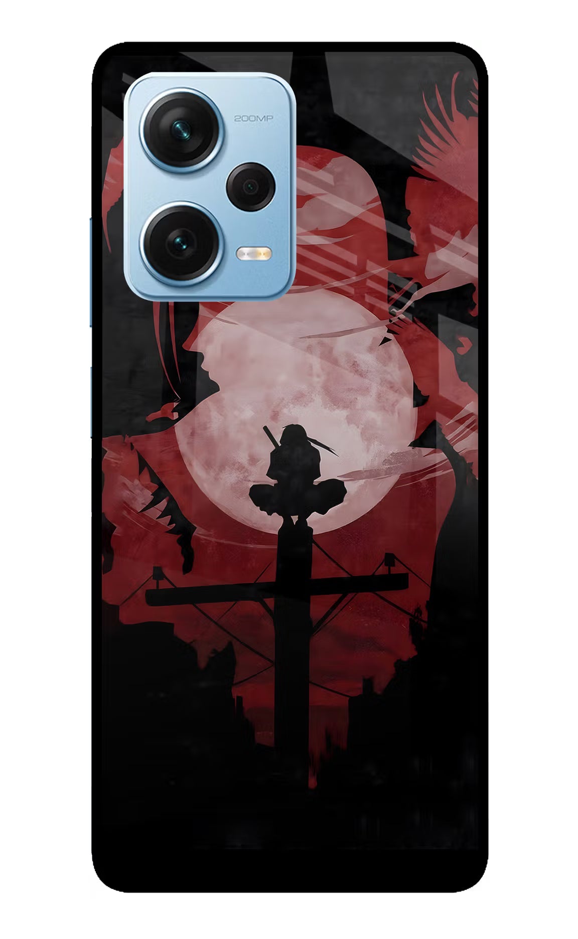 Naruto Anime Redmi Note 12 Pro+ 5G Glass Case Back Cover by Casekaro