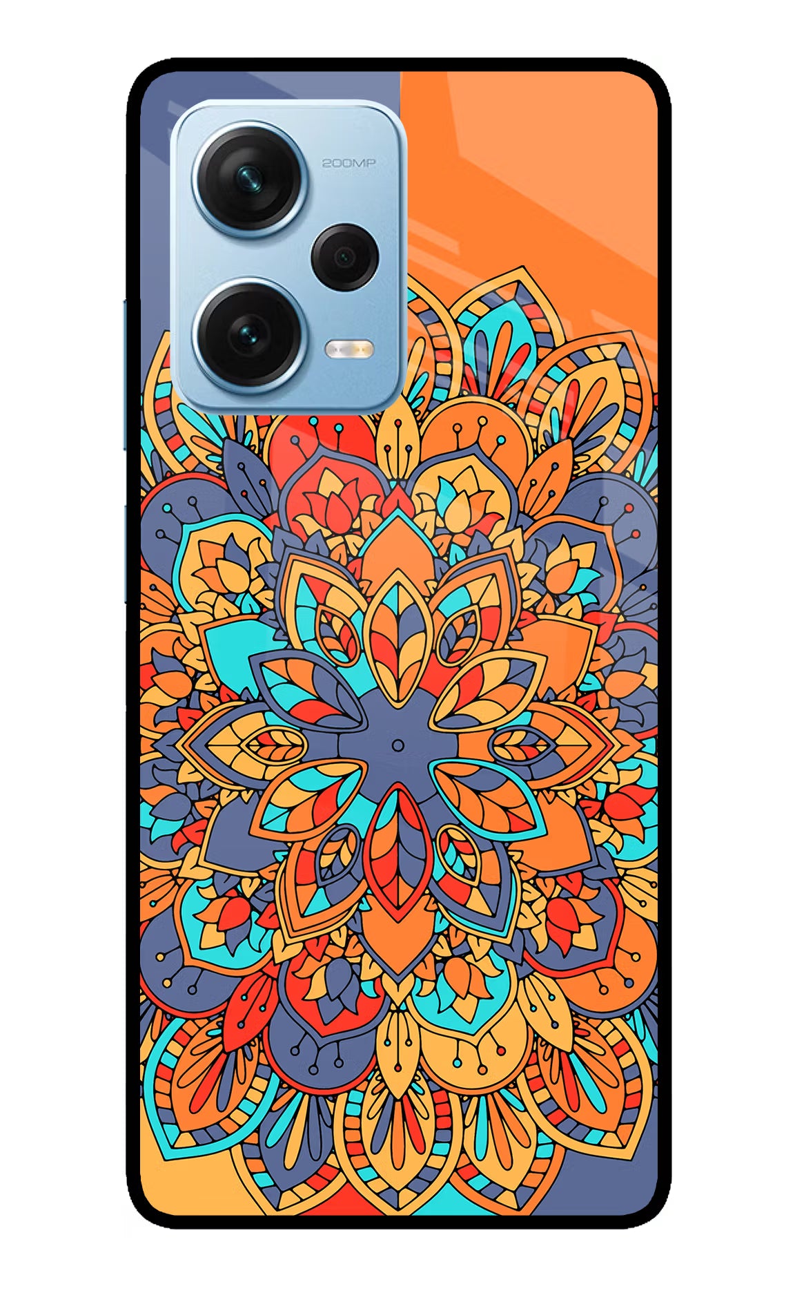 Color Mandala Redmi Note 12 Pro+ 5G Glass Case