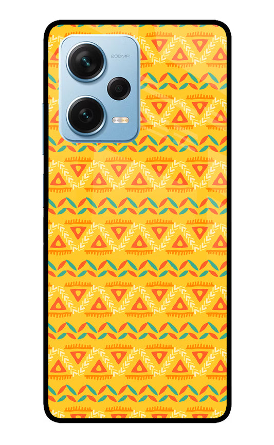 Tribal Pattern Redmi Note 12 Pro+ 5G Glass Case