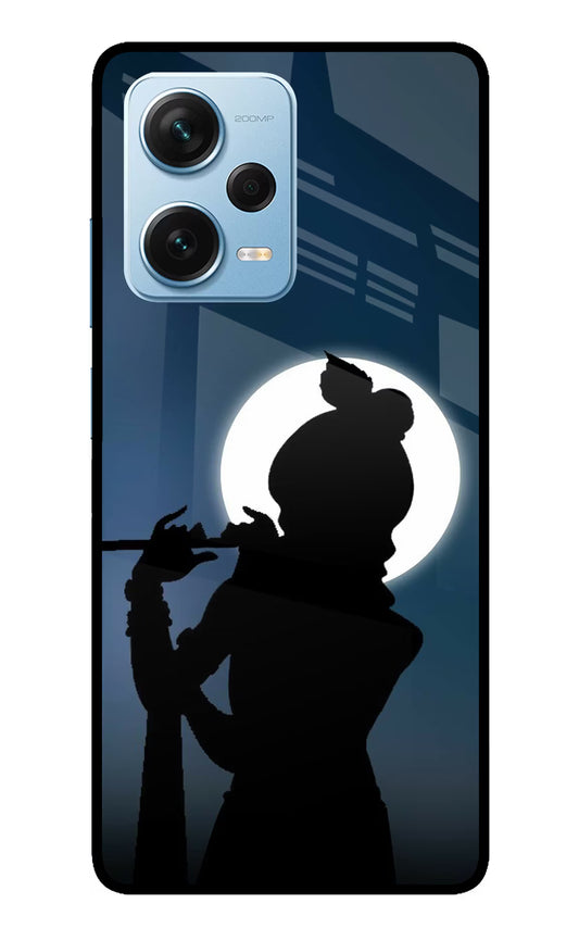 Shri Krishna Silhouette Redmi Note 12 Pro+ 5G Glass Case