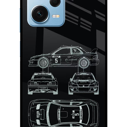 WRC'99 Redmi Note 12 Pro+ 5G Glass Case