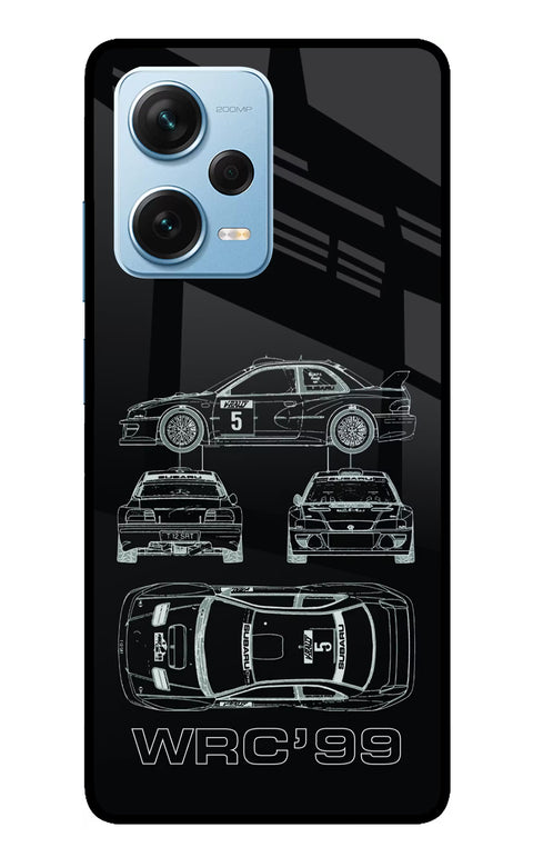 WRC'99 Redmi Note 12 Pro+ 5G Glass Case