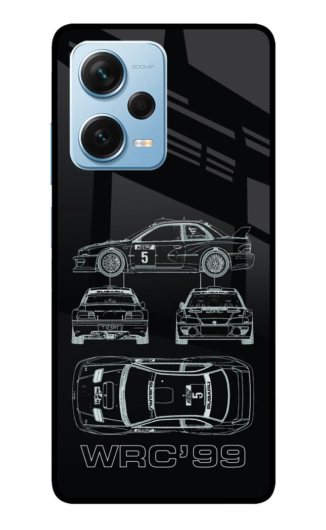 WRC'99 Redmi Note 12 Pro+ 5G Glass Case