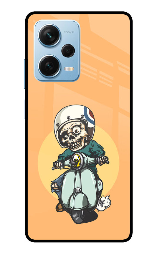 Undead Biker Redmi Note 12 Pro+ 5G Glass Case