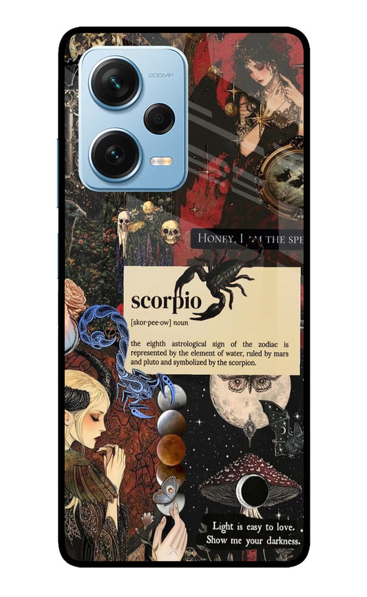Scorpio Zodiac Redmi Note 12 Pro+ 5G Glass Case