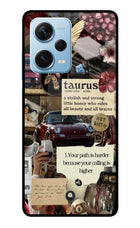 Taurus Zodiac Redmi Note 12 Pro+ 5G Glass Case