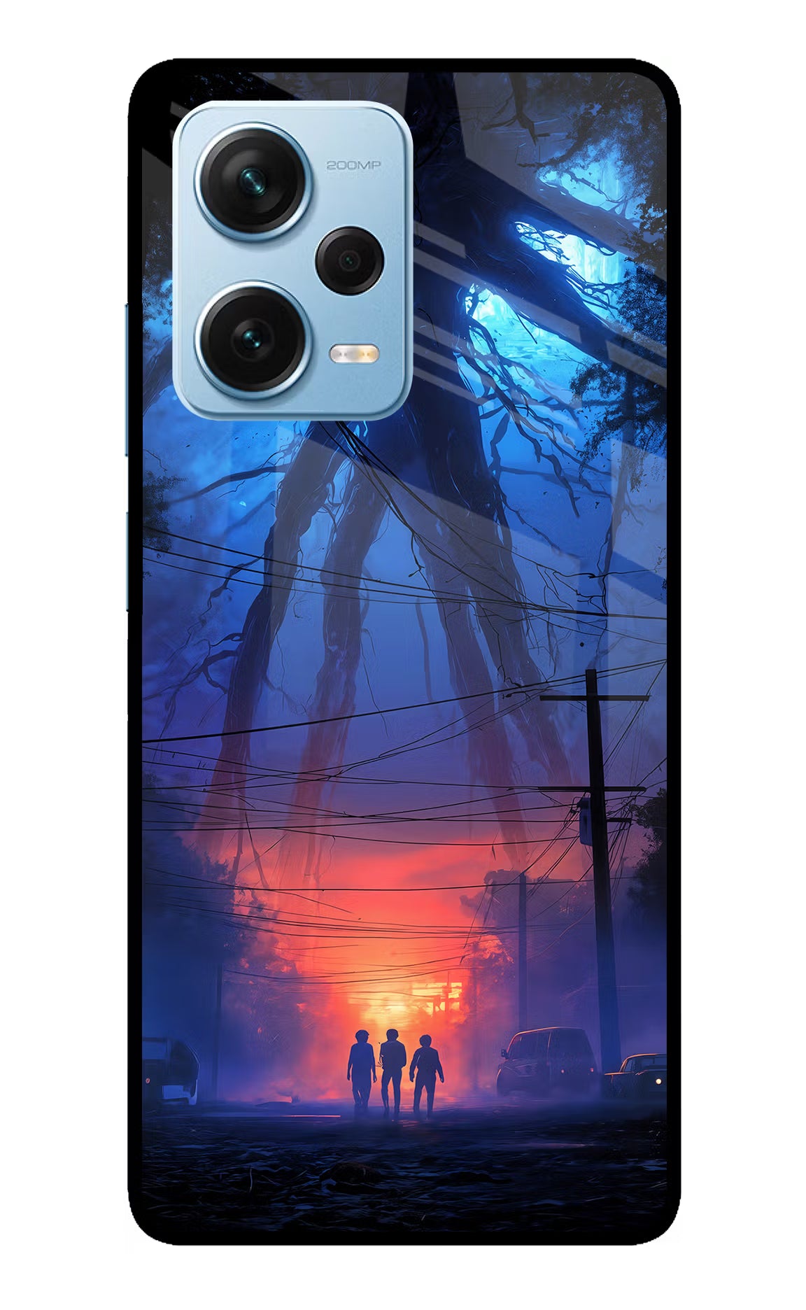 Ordinary Things Shadow Redmi Note 12 Pro+ 5G Glass Case Back Cover by Casekaro