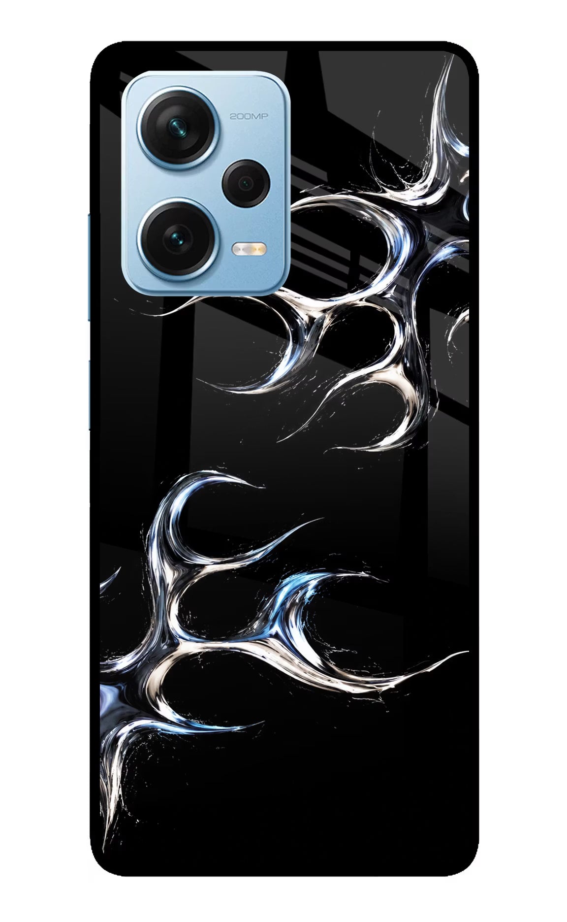 Chrome Tribal Redmi Note 12 Pro+ 5G Glass Case
