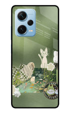 Aesthetic anime Redmi Note 12 Pro+ 5G Glass Case