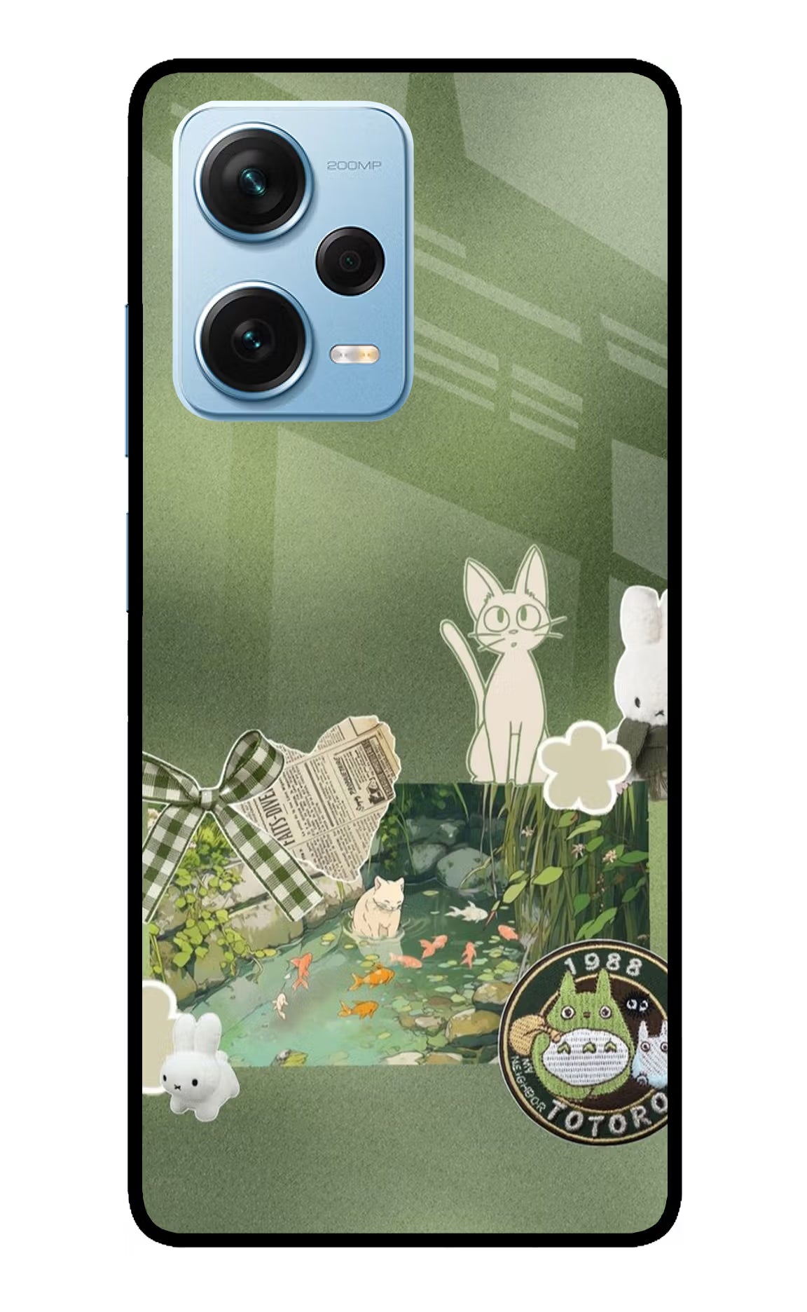 Aesthetic anime Redmi Note 12 Pro+ 5G Glass Case