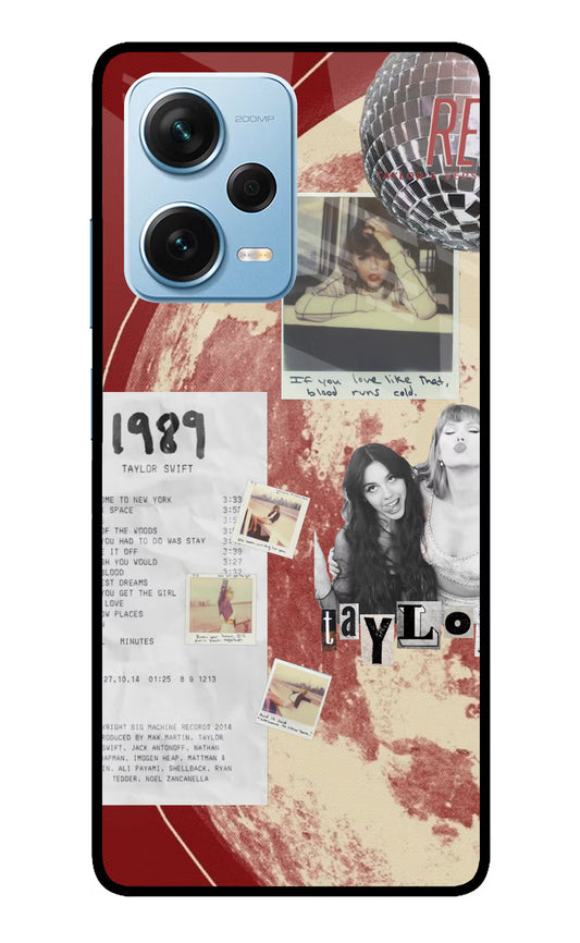 Taylor Swift Redmi Note 12 Pro+ 5G Glass Case