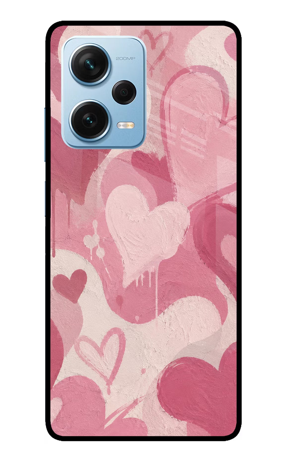 Hearty case Redmi Note 12 Pro+ 5G Glass Case Back Cover by Casekaro