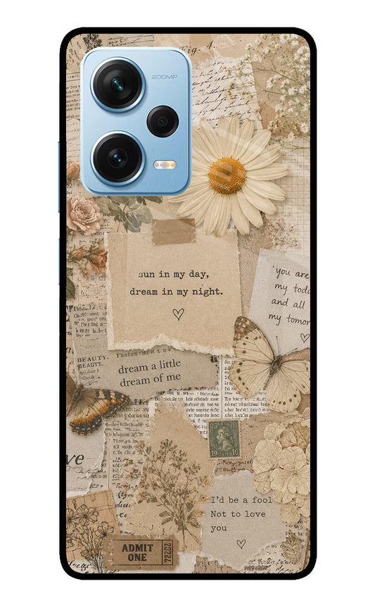 Vintage case Redmi Note 12 Pro+ 5G Glass Case
