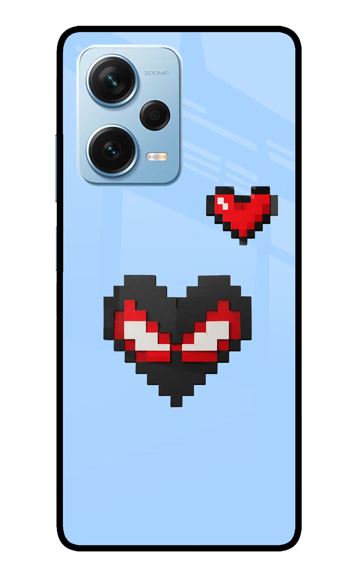 Peter Heart Redmi Note 12 Pro+ 5G Glass Case