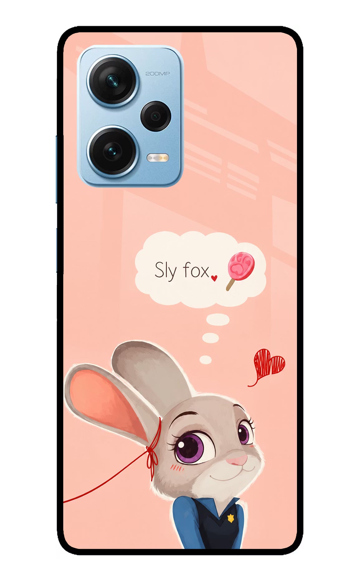 Judy Charm Redmi Note 12 Pro+ 5G Glass Case