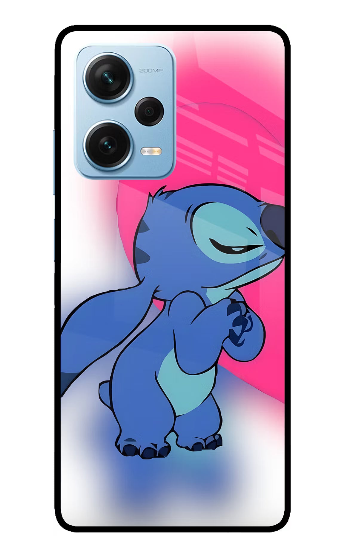 Stitch Hug Redmi Note 12 Pro+ 5G Glass Case