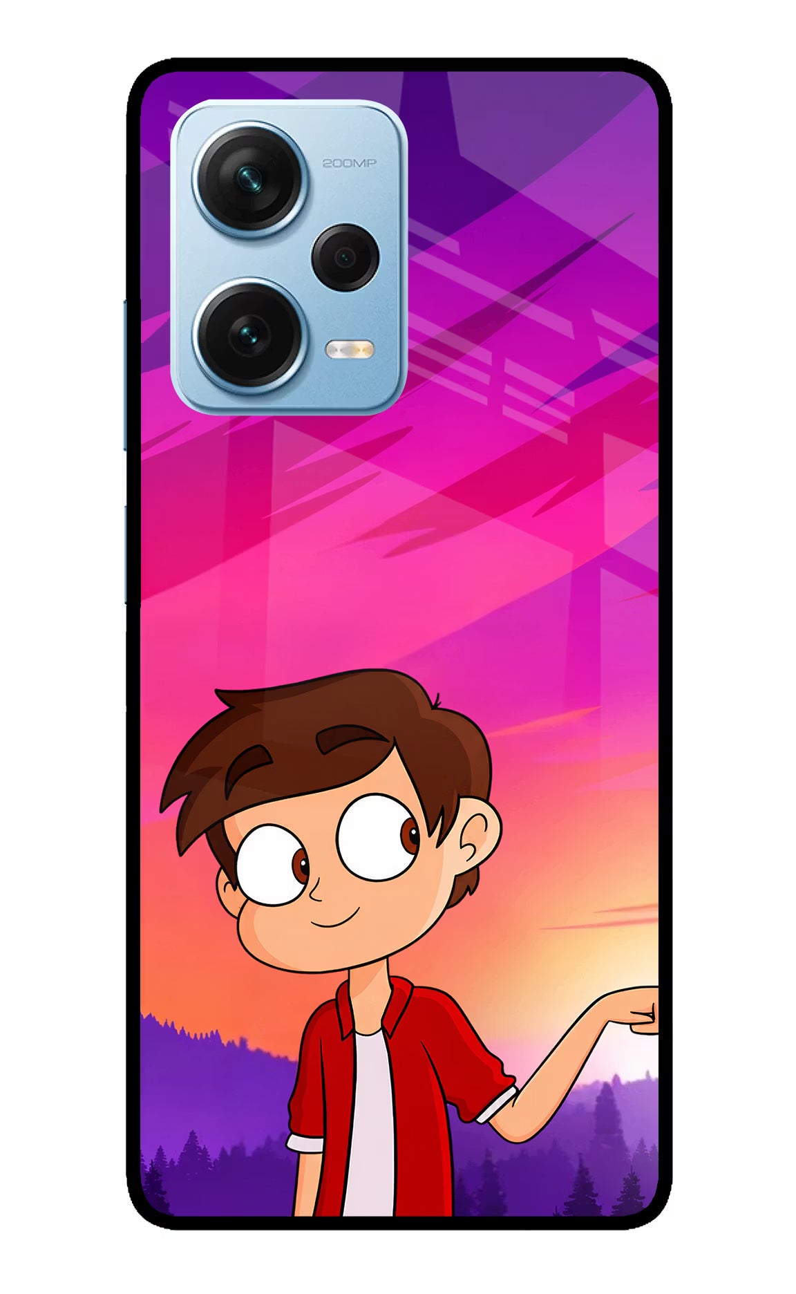 Marco Sunset Redmi Note 12 Pro+ 5G Glass Case