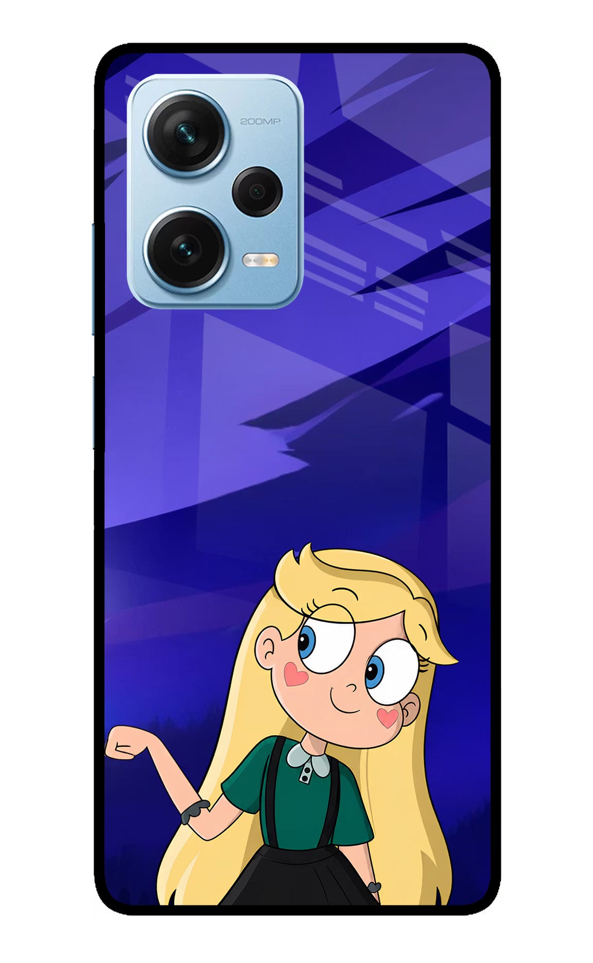 Star Glow Redmi Note 12 Pro+ 5G Glass Case