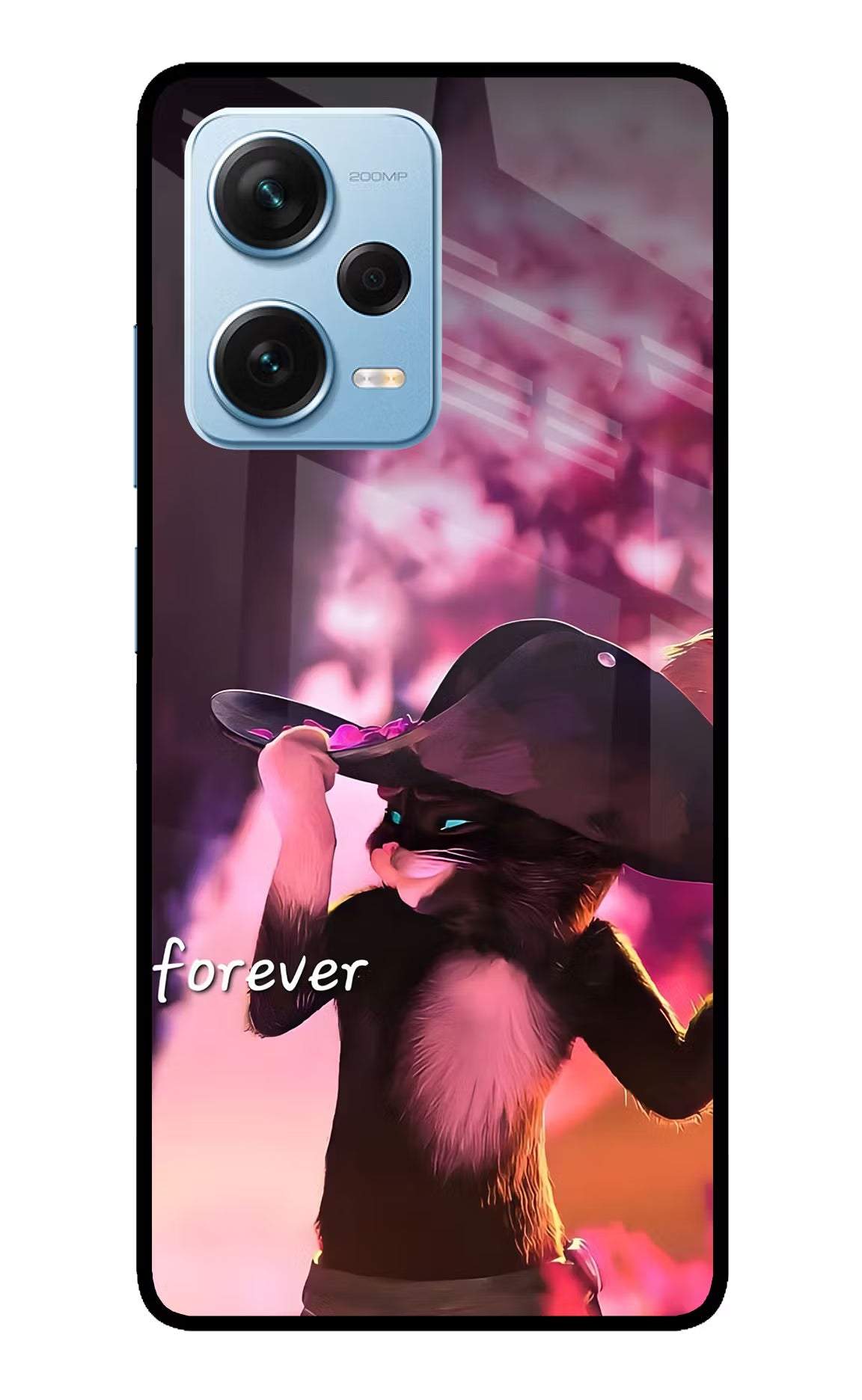 Forever Cat Redmi Note 12 Pro+ 5G Glass Case
