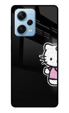 Kitty Charm Redmi Note 12 Pro+ 5G Glass Case