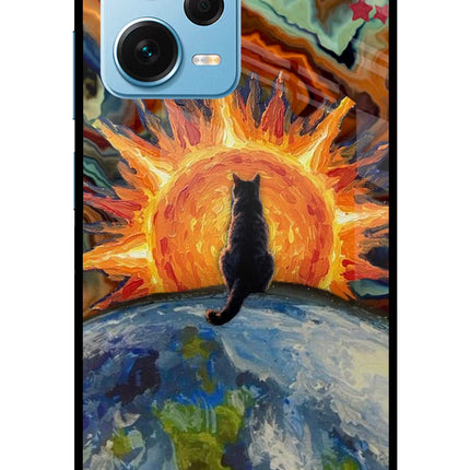 Sunrise Beyond Redmi Note 12 Pro+ 5G Glass Case Back Cover by Casekaro