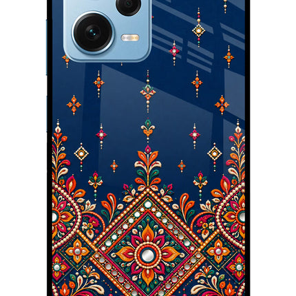 Neel Noor Redmi Note 12 Pro+ 5G Glass Case Back Cover by Casekaro